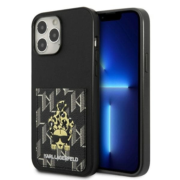 Etui Karl Lagerfeld Karlimals Cardslot za iPhone 13 Pro Max - črni
