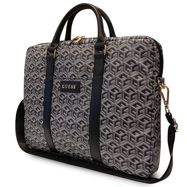 Guess GCube Stripes torba za 16" prenosnik - črna 2