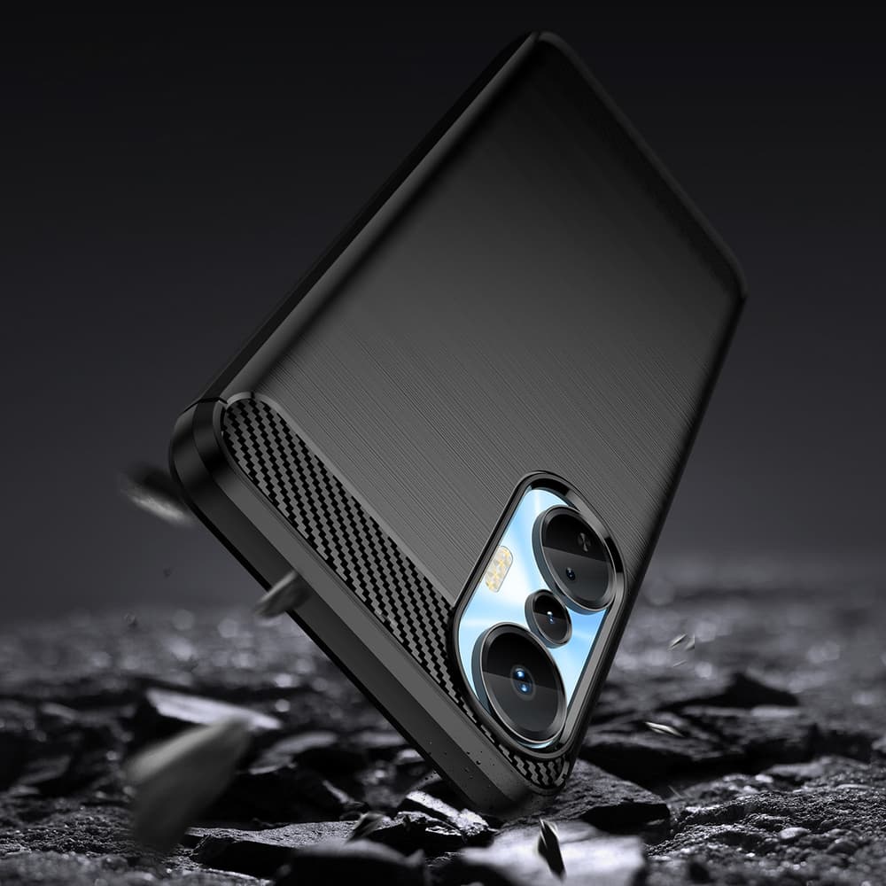 Carbon Case etui za Infinix Hot 20S, črn 3