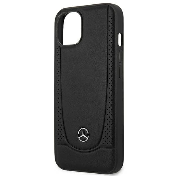 Mercedes Leather Urban ovitek za iPhone 14 Plus, črn 6