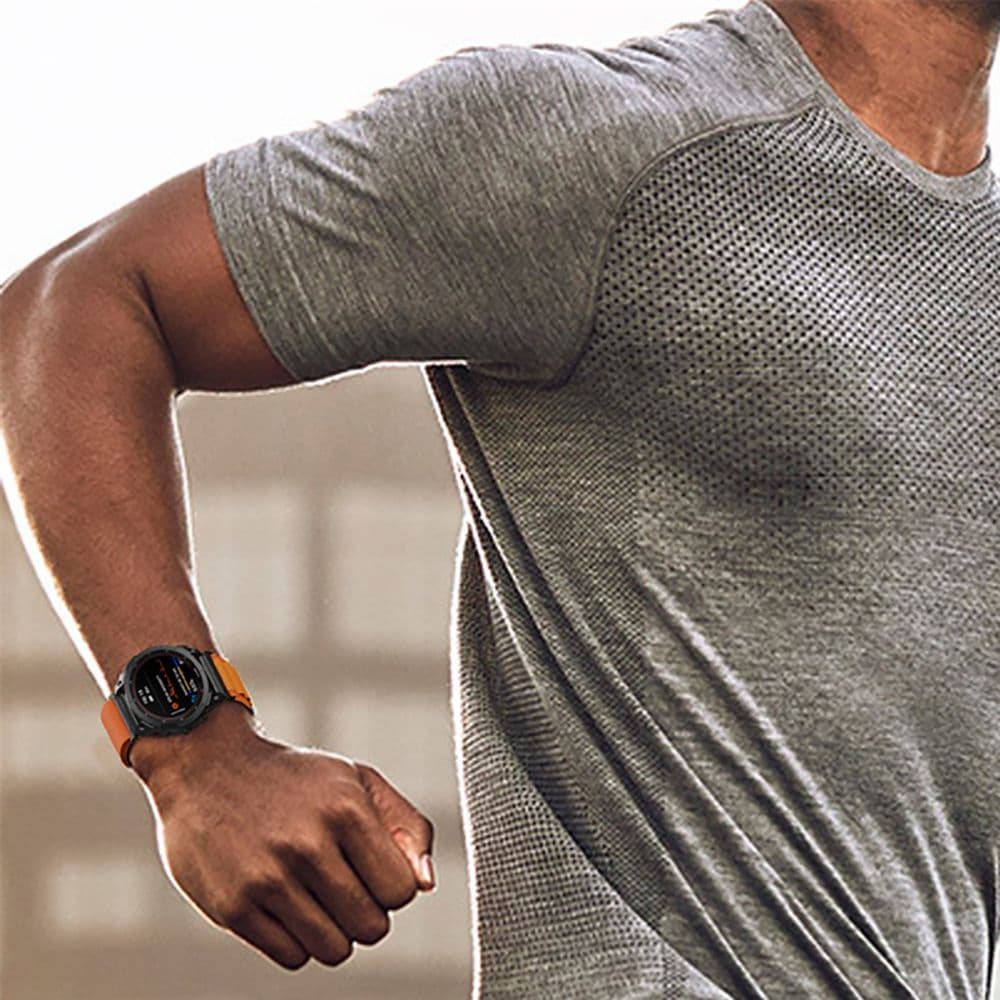 Tech-Protect Najlonski Pro pašček za Garmin Fenix 5/6/6 Pro/7, Temno zelen 3