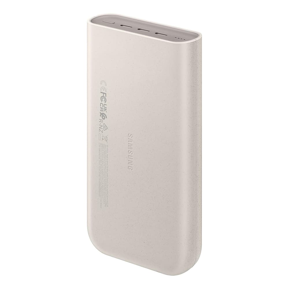 Napajalnik Samsung 20000 mAh, 3x USB-C 45W SFC - bež 5