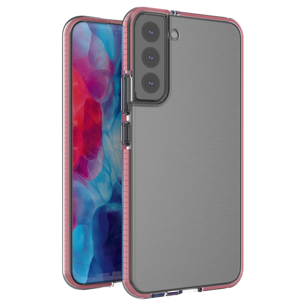 Ovitek Spring Case Gel za Samsung Galaxy S22+ (S22 Plus) - svetlo roza