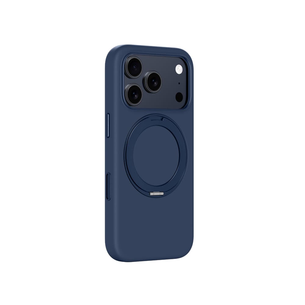 Etui AmazingThing Cloudie za iPhone 17 Pro Max z stojalom, moder 3