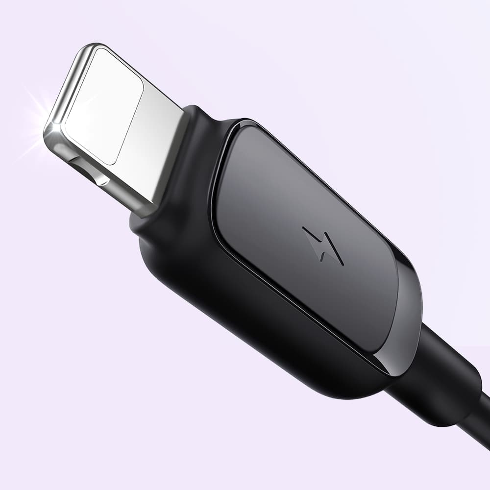 Joyroom A14 Lightning / USB-A 2.4A kabel 1.2m - črn 8