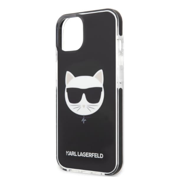 Karl Lagerfeld Choupette Head ovitek za iPhone 13 mini (5.4") - črn 6