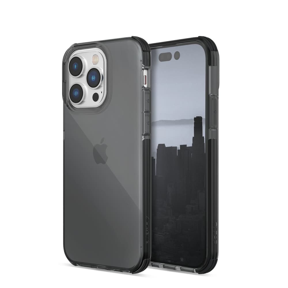 Raptic X-Doria Clear Case za iPhone 14 Pro, siva ohišje