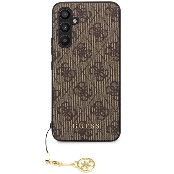 Guess GUHCS23FEGF4GBR 4G Charms torbica za Samsung S23 FE, rjava 3