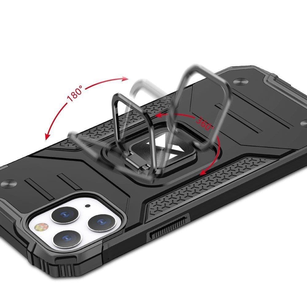 Ovitek Wozinsky Ring Armor za iPhone 14 Pro Max, rdeči 5