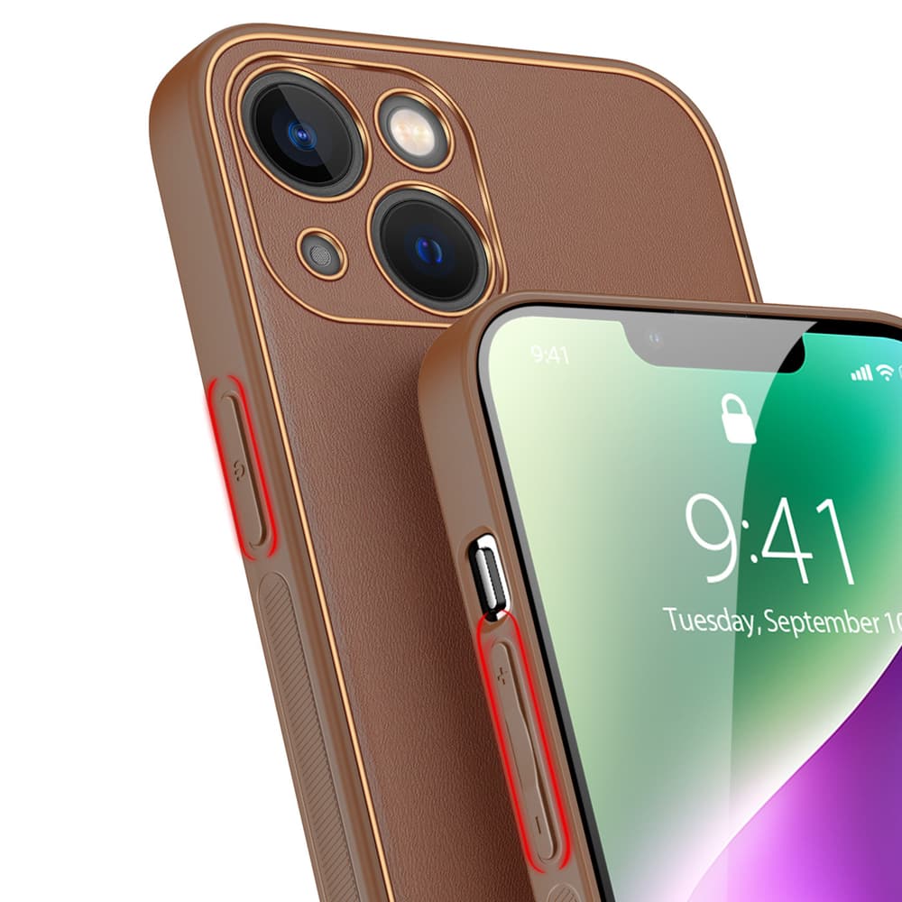 Dux Ducis Yolo etui za Apple iPhone 14, rjav 7
