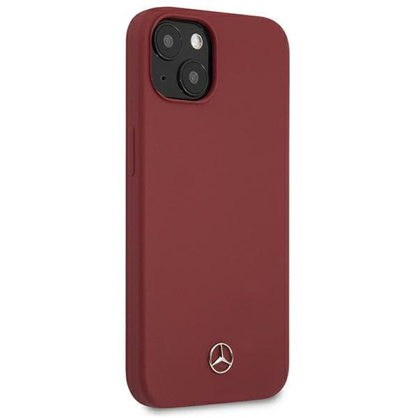 Mercedes etui Silicone Line za iPhone 13/14/15 - rdeča 4