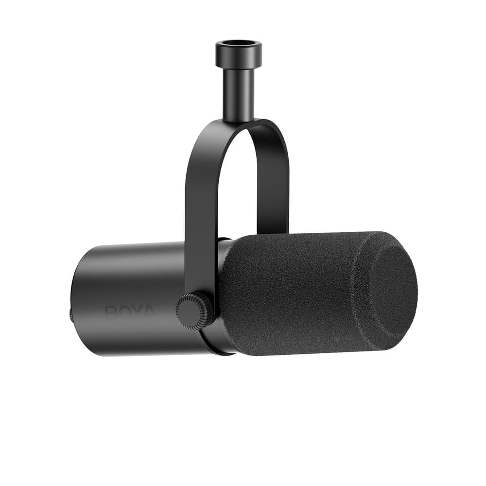 BOYA CastMic P60 studijski mikrofon, USB XLR, črn 7