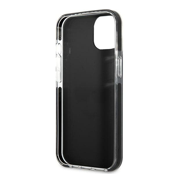 Ovitek Karl Lagerfeld Karl&Choupette Head za iPhone 13 - Črn 7