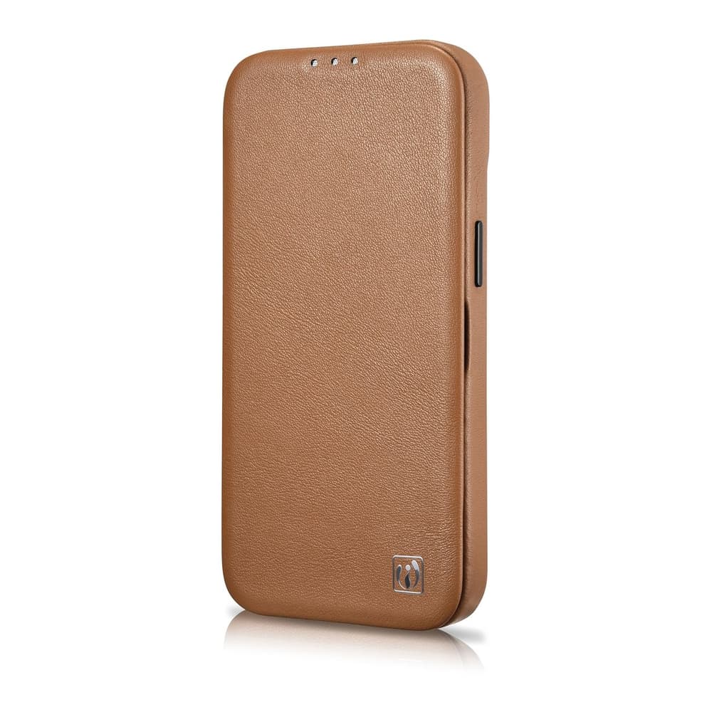 Ovitek iCarer CE za iPhone 14 Plus, rjav 7