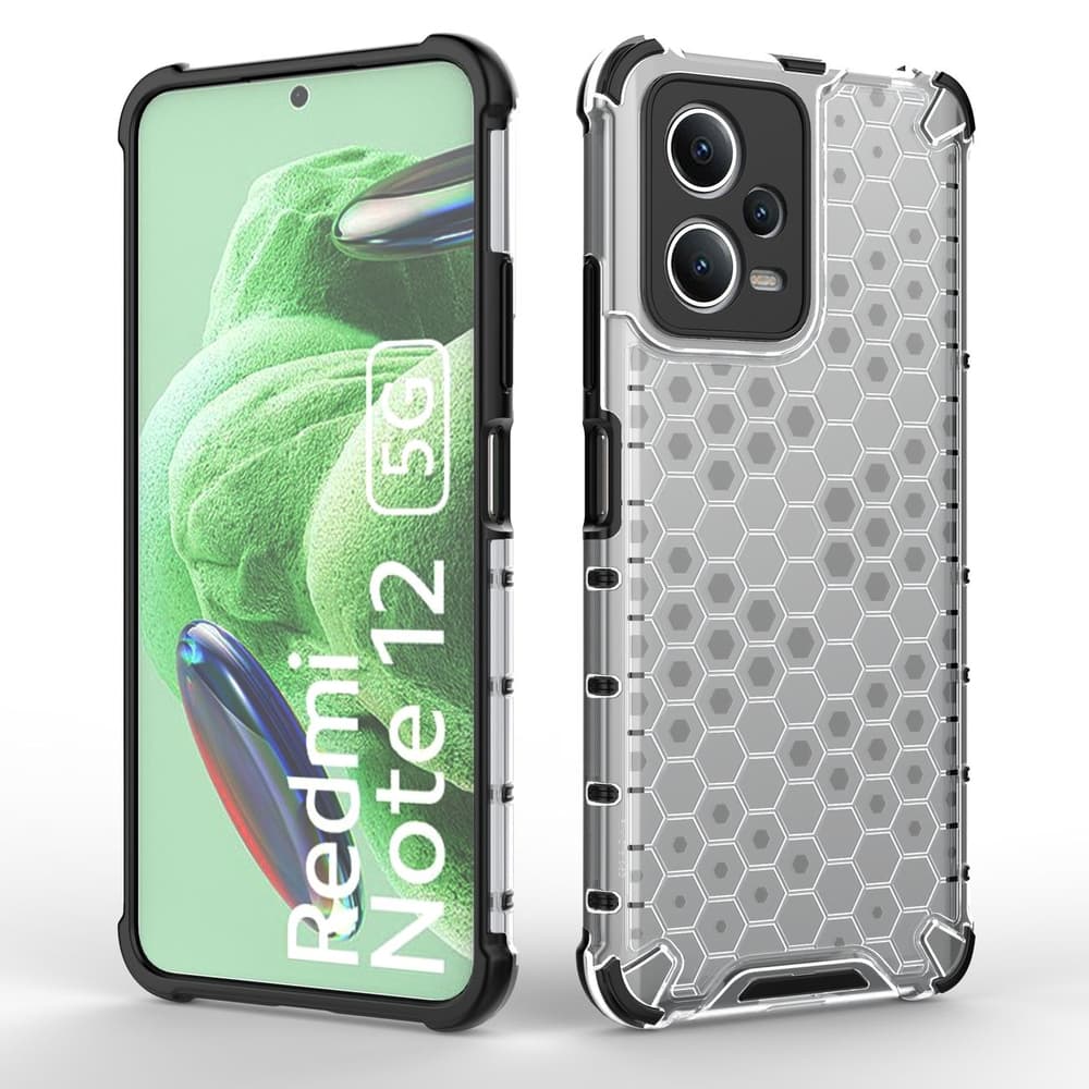 Hurtel Honeycomb etui za Xiaomi Redmi Note 12 5G / Poco X5 5G, črn 4