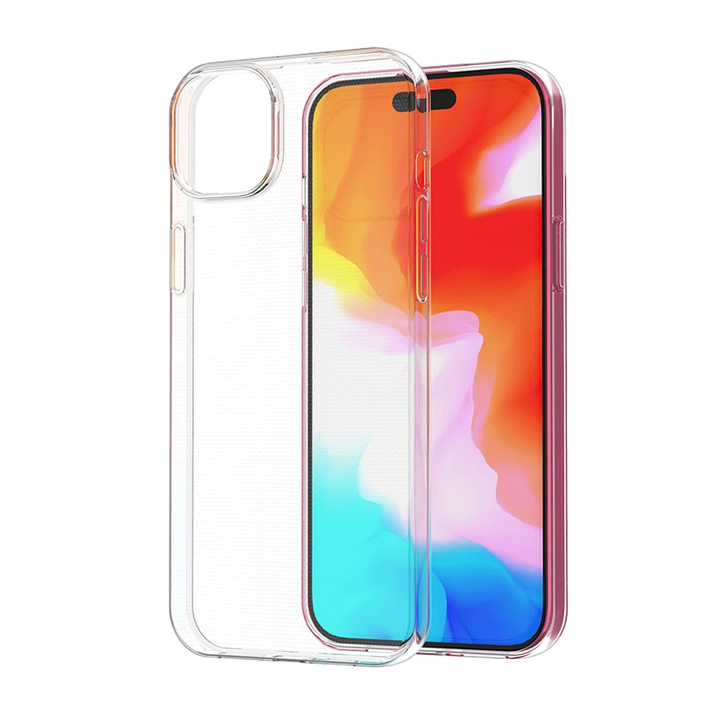 Ultra prosojen ovitek za iPhone 15 Plus Hurtel - prozoren 6