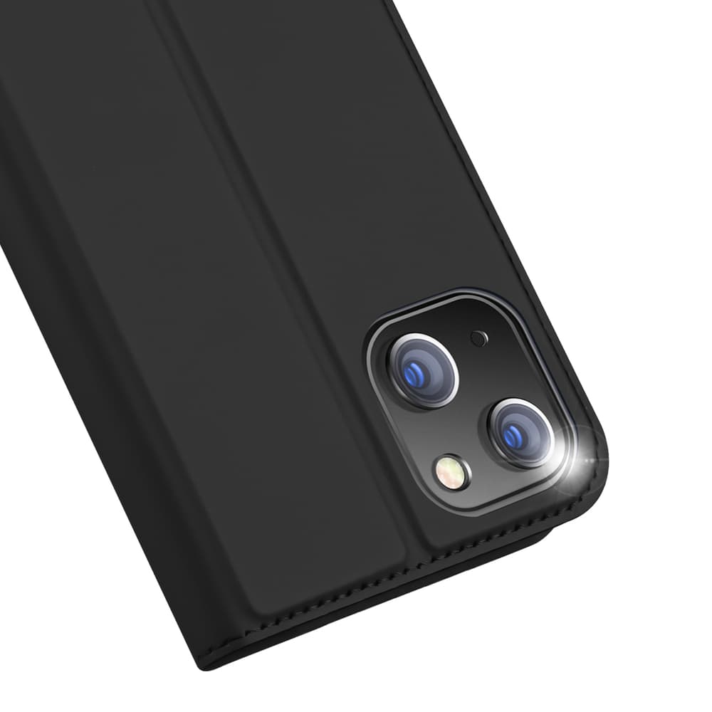 Dux Ducis Skin Pro denarnica ovitek za iPhone 15 Plus - Črna 3