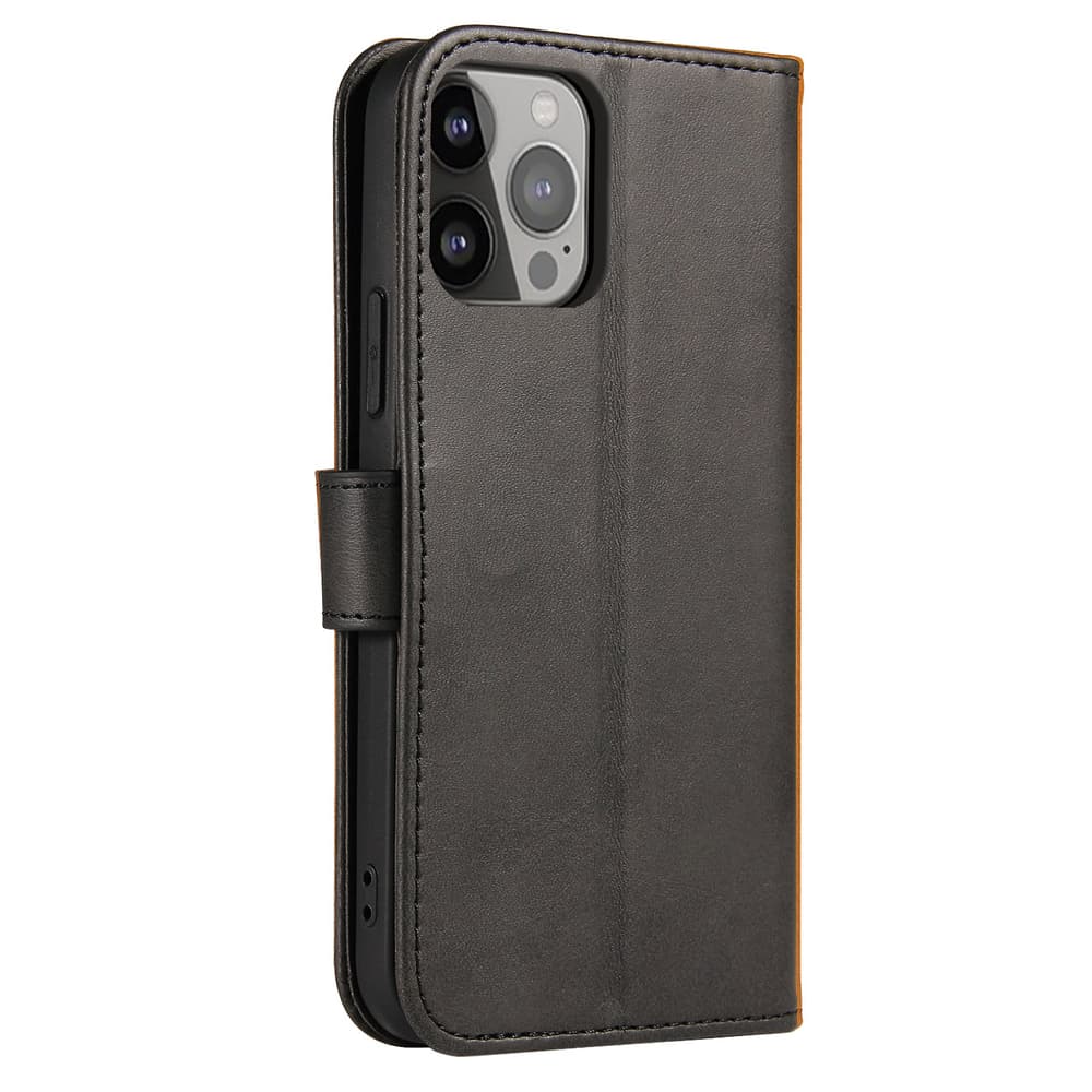 Etui denarnica z oporo za iPhone 15 Pro Magnet Case - črn 4