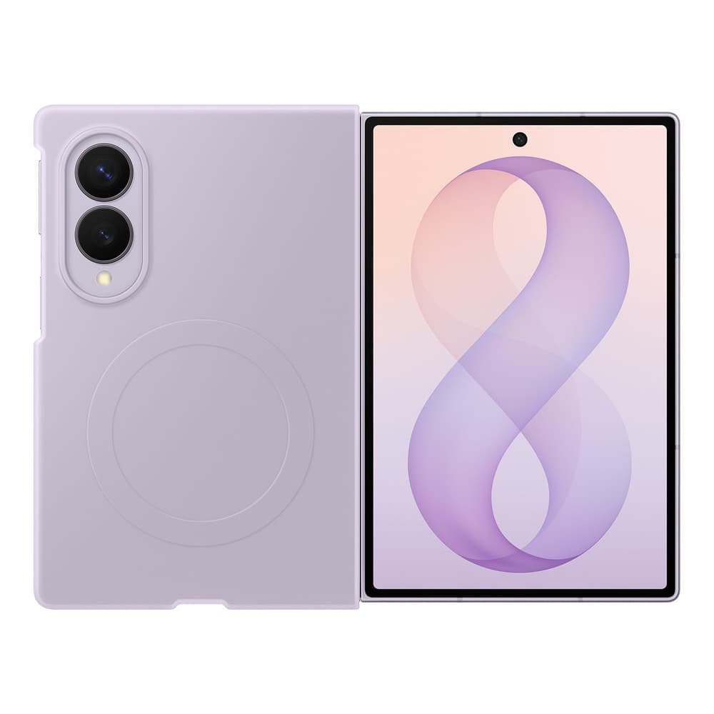 Samsung Silicone Magnet ovitek za Galaxy Z Fold 8, vijoličen