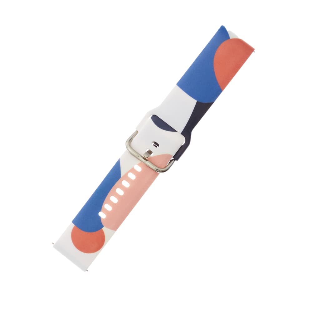 Hurtel Zaprega Moro za Samsung Galaxy Watch 45/46/47 mm, silikonski trak – vzorec 10