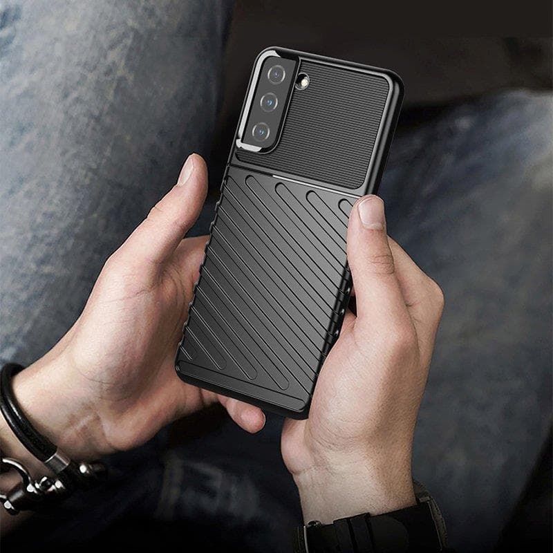 Thunder Case ovitek za Samsung Galaxy S22 + (S22 Plus) (črn) 7