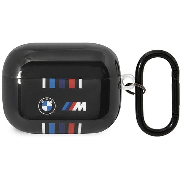 Ovitek za AirPods Pro BMW Multiple Colored Lines, črn