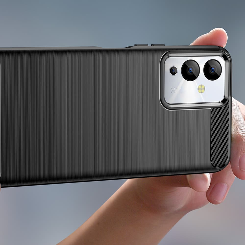 Carbon Case ovitek za Infinix Note 12i (črn) 5