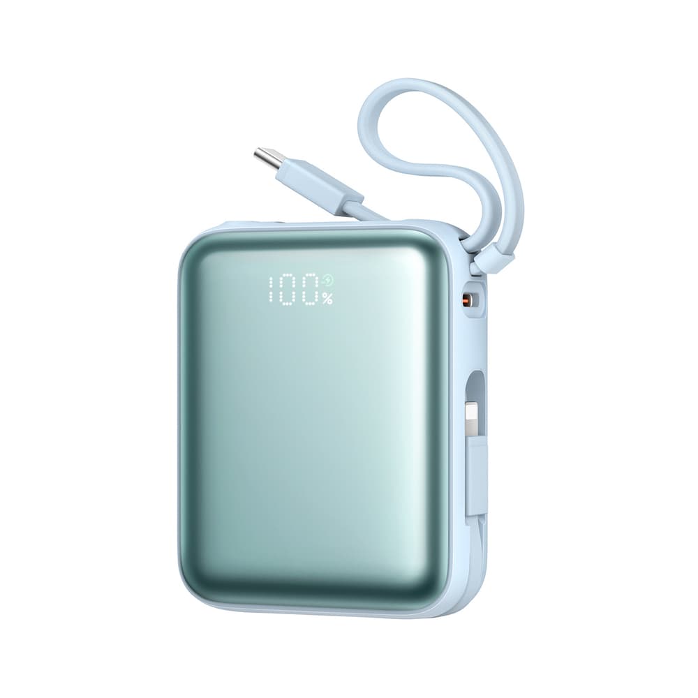 Joyroom JR-PBF27 Powerbank 10000mAh, 22.5W, 2 kabla, modra