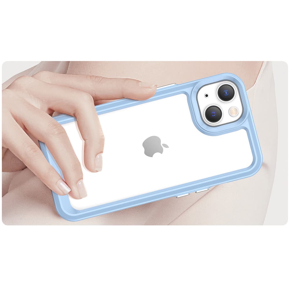 Hurtel Outer Space ovitek za iPhone 14 Plus - modra 4