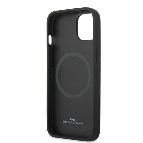 BMW ovitek za iPhone 14 Plus 6.7" (usnjeni, črn) 7