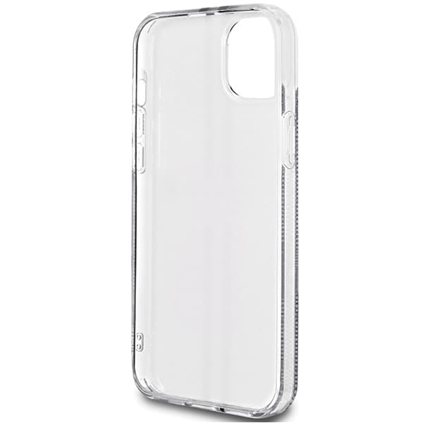 Ovitek Guess IML 4G Gold Stripe za iPhone 15 Plus / 14 Plus - črn 7