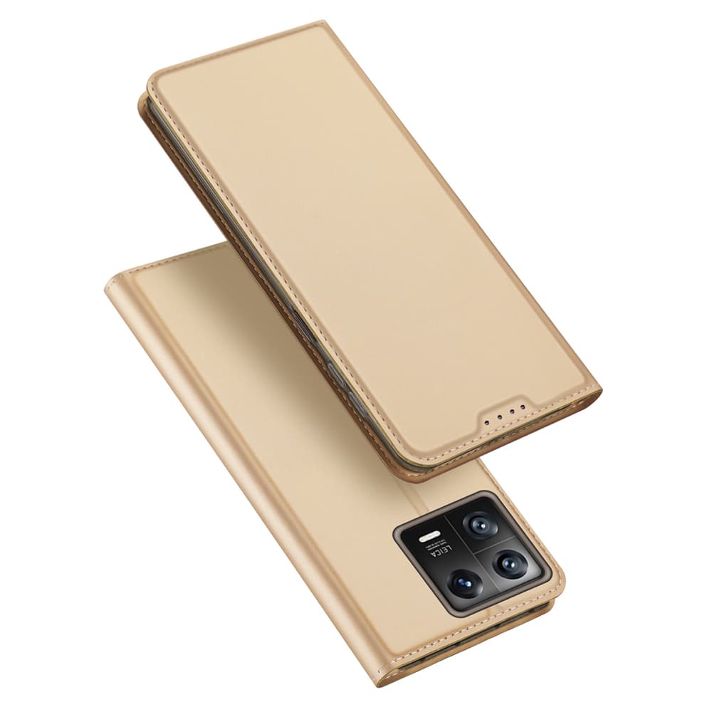 Dux Ducis Skin Pro etui Xiaomi 13 flip (zlat)