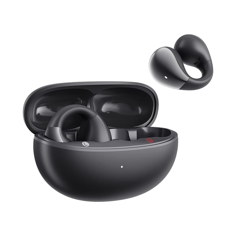 QCY Crossky C30 OWS slušalke s clip IPX4 Bluetooth 5.4 - črne