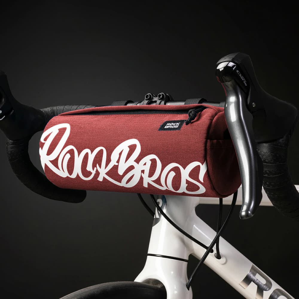 Rockbros G005 torba za krmilo 2L - rdeča 5