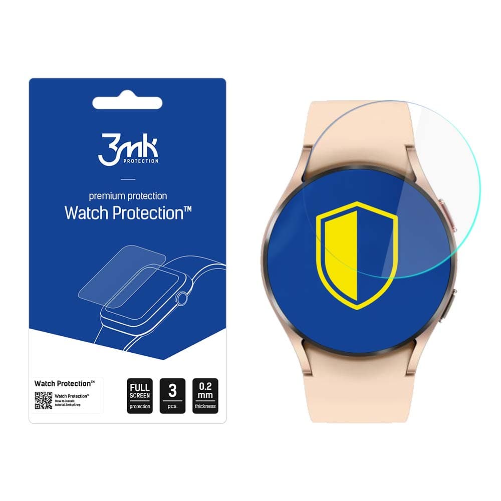 Samsung Galaxy Watch 4 40mm - Zaščita za zaslon 3mk FlexibleGlass Lite