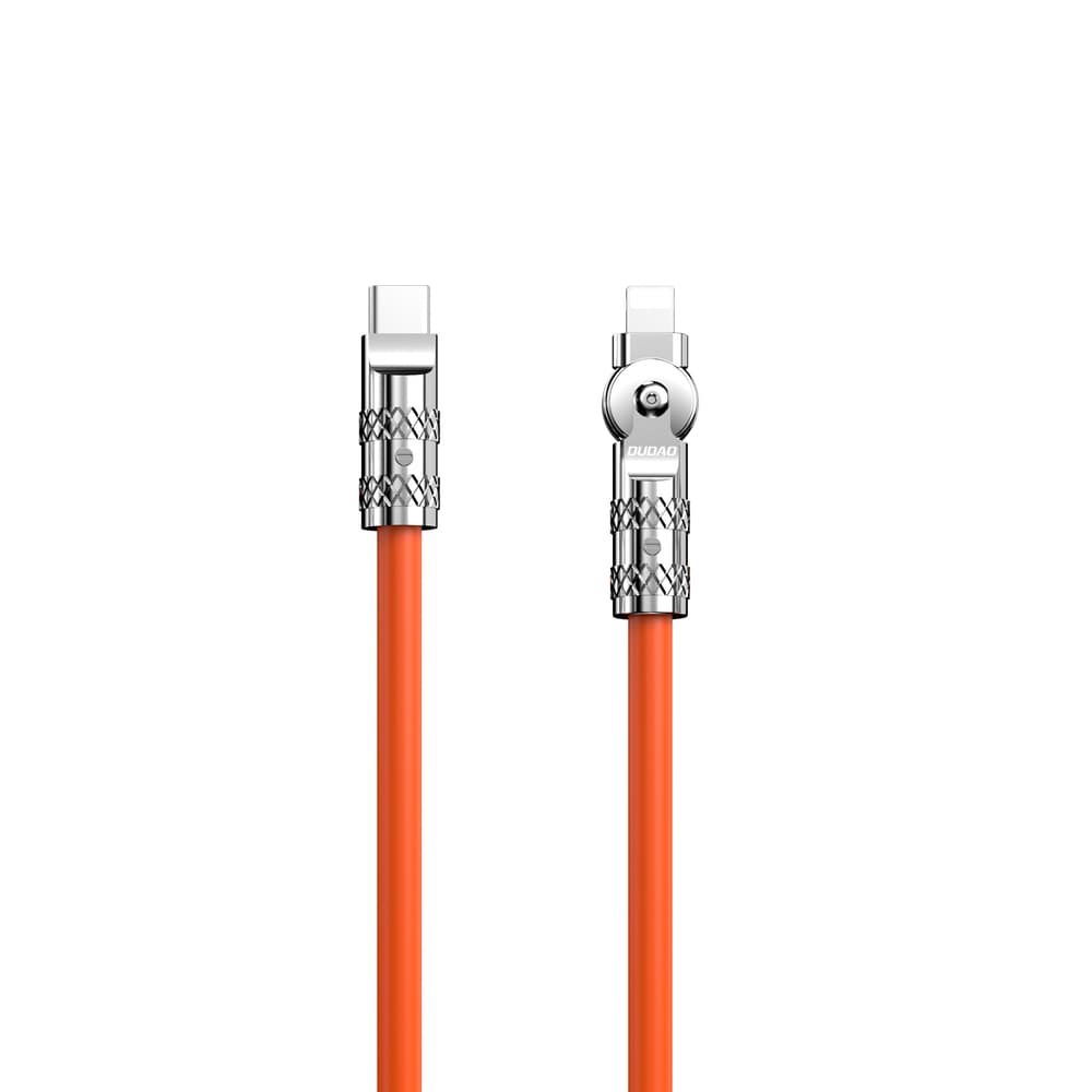 Dudao L24CL USB-C - Lightning Kotni Kabel 30W 1m - Oranžen