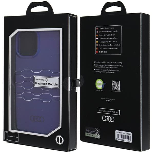 Audijeva ovitek MagSafe IML za iPhone 13 Pro Max - moder 4