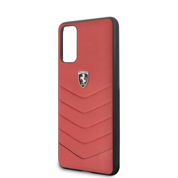 Ferrari Heritage Quilted ovitek za Samsung Galaxy S20 - rdeč 3