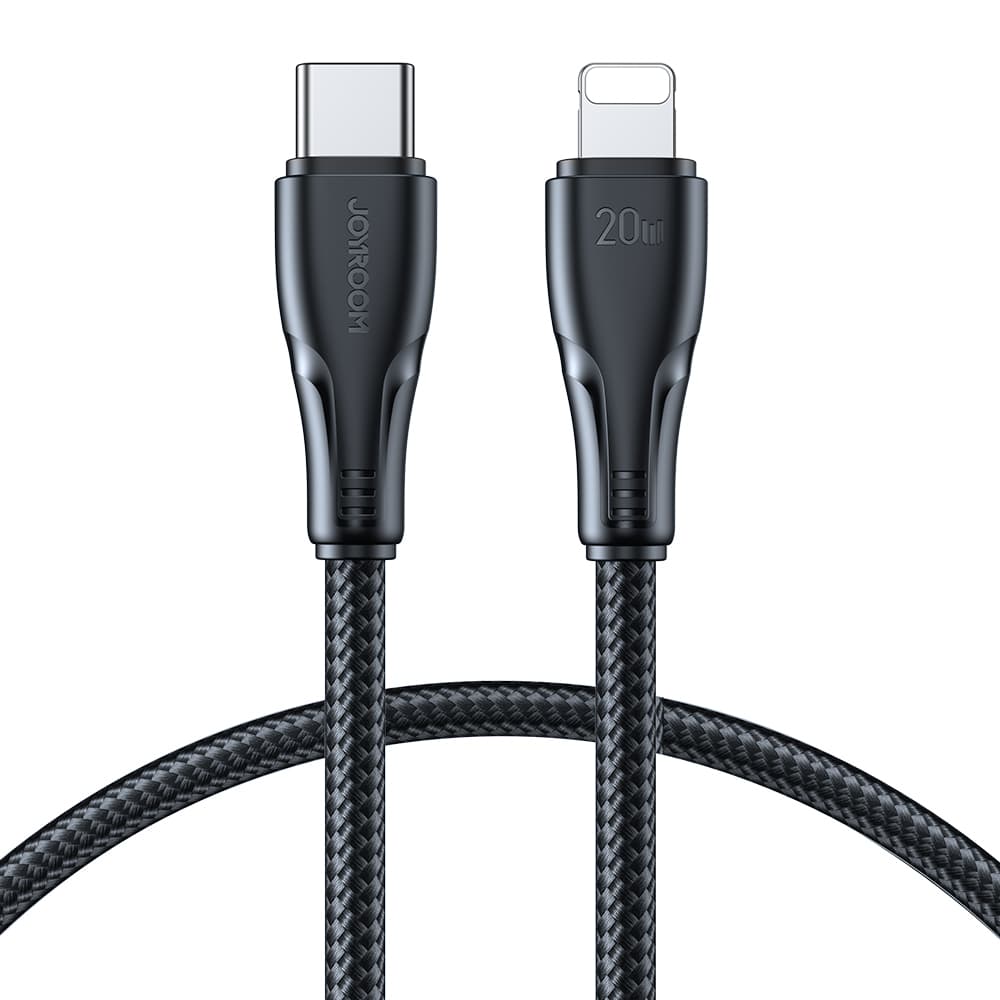 Joyroom Surpass Series A11 Lightning / USB-C 20W kabel, 1.2 m, črn