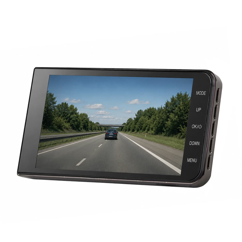 DVR979G Avto snemalnik vožnje Full HD z vzvratno kamero - bež 4