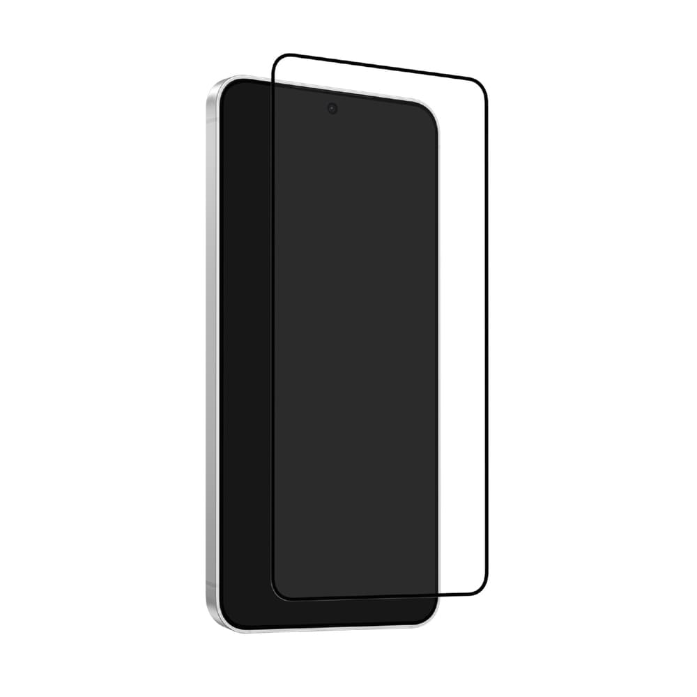 Puro Frame kaljeno steklo za Samsung Galaxy S26 - s črnim robom