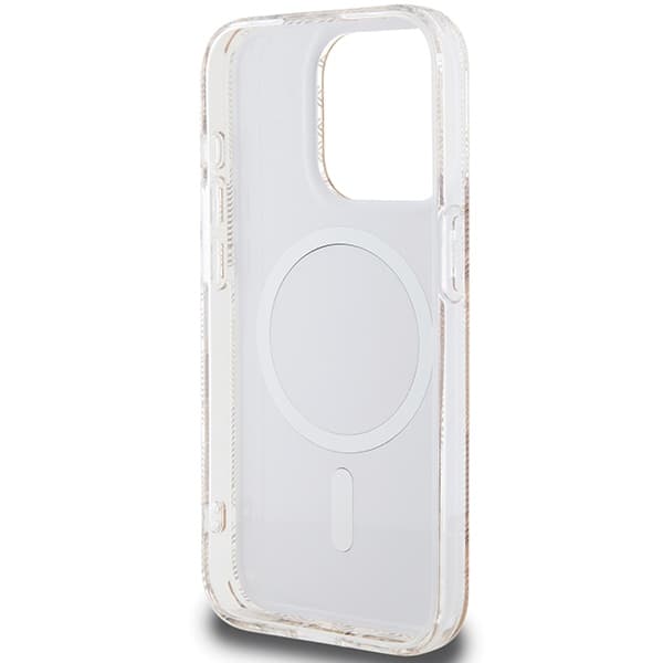 Guess IML GCube MagSafe etui za iPhone 15 Pro Max - rjava 7