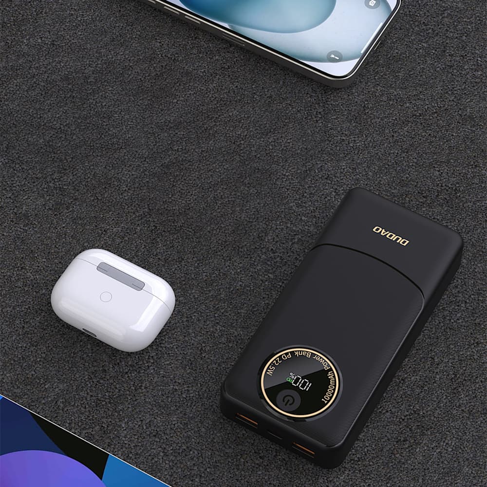 Dudao K12Pro Power Bank 22.5W PD 20000mAh USB-A, USB-C 8