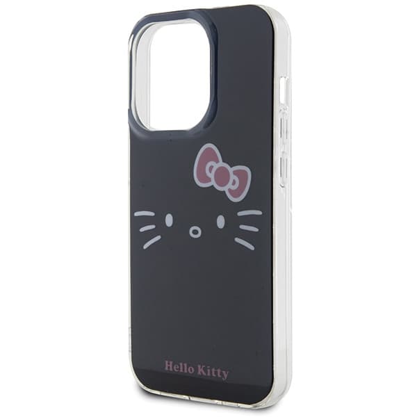 Hello Kitty ovitek IML Kitty Face za iPhone 14 Pro - črna 6