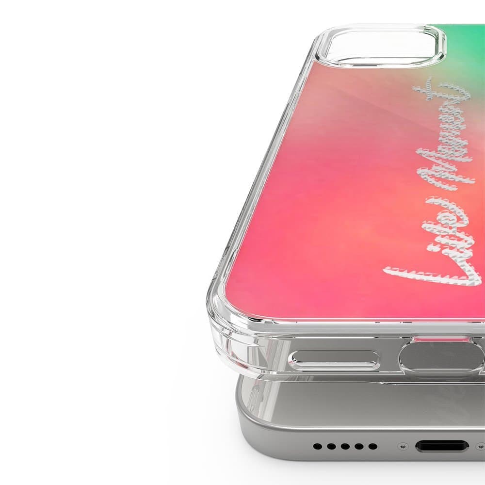 Ringke Fusion Design ovitek za iPhone 12 Pro Max - roza/zelena 2