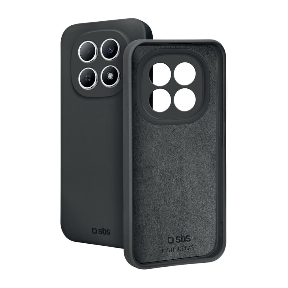 SBS Instinct ovitek za Xiaomi Redmi Note 15 4G - črn