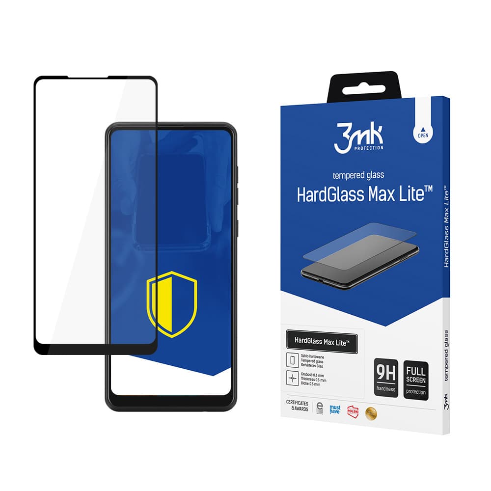 3mk HardGlass Max Lite™ steklo za Samsung Galaxy A21s