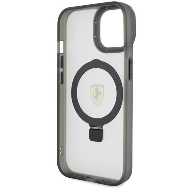 Ovitek Ferrari Ring Stand 2023 MagSafe za iPhone 15 Plus / 14 Plus - prozoren 7