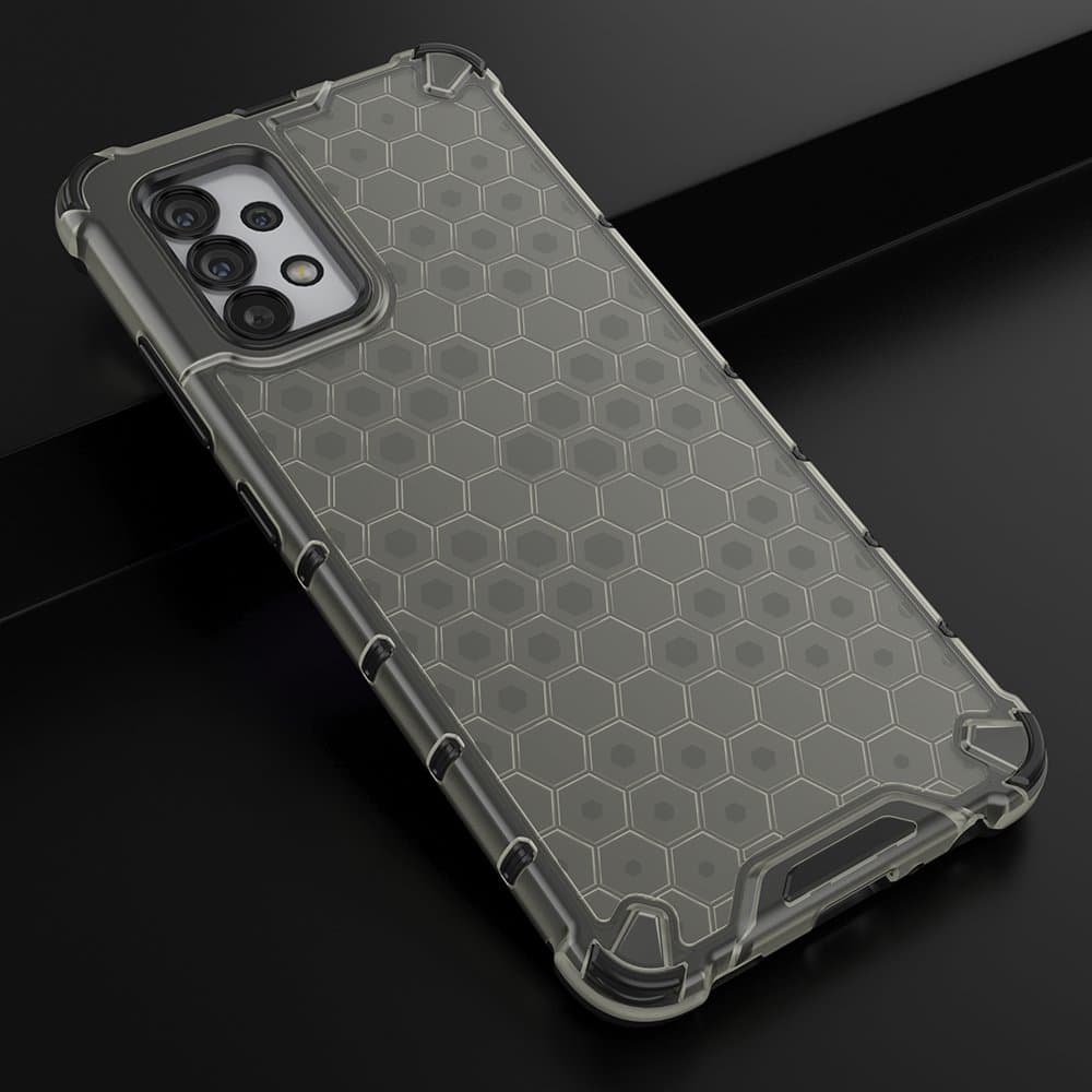 Hurtel Honeycomb ovitek za Samsung Galaxy A03s - črna 4