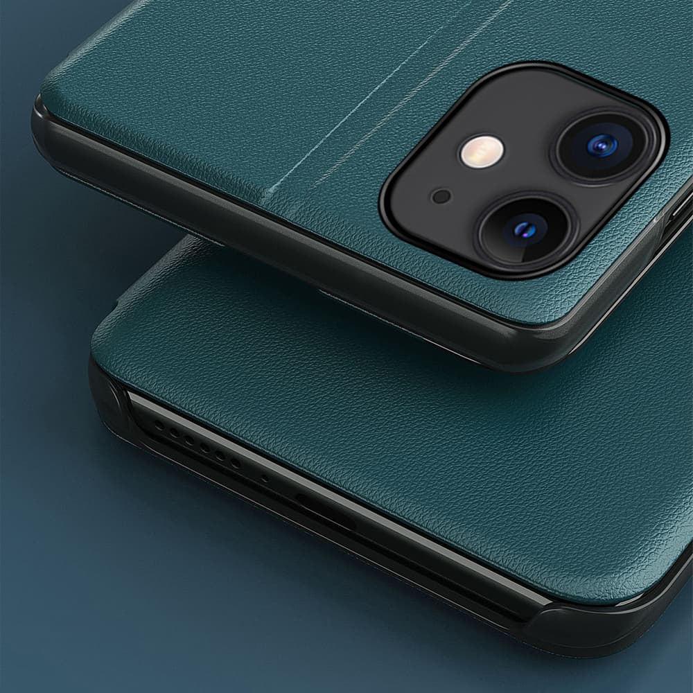 Eco Leather View Case Knjižica za iPhone 13 Pro Max - Rdeča 7